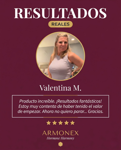 Armonex Equilibrio Hormonal | Suplemento Natural Femenino · 60 Cápsulas