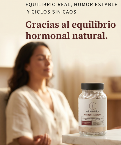 Armonex Equilibrio Hormonal | Suplemento Natural Femenino · 60 Cápsulas