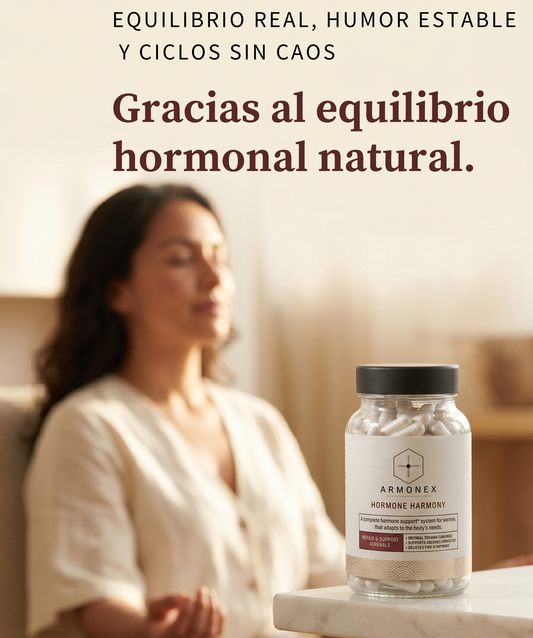 Armonex Equilibrio Hormonal | Suplemento Natural Femenino · 60 Cápsulas